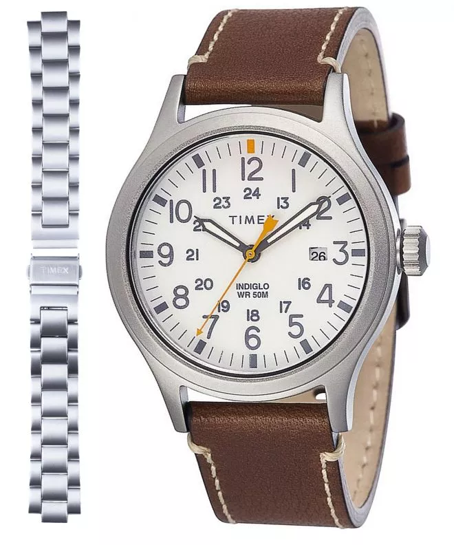 Timex Allied Men's Watch Set(Bracelet + Strap) TW2B46790