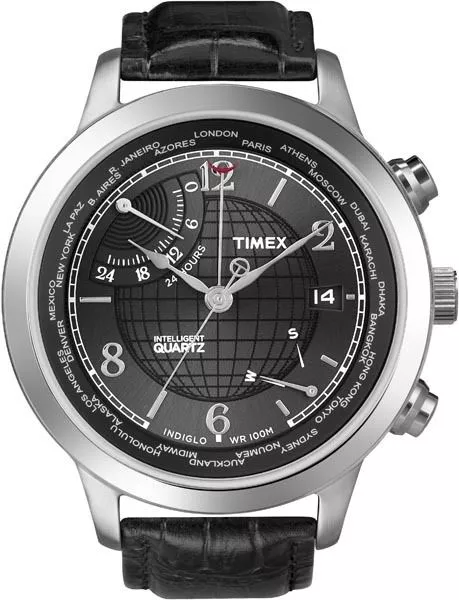 Timex Traveller Series World Time Men's Watch T2N609