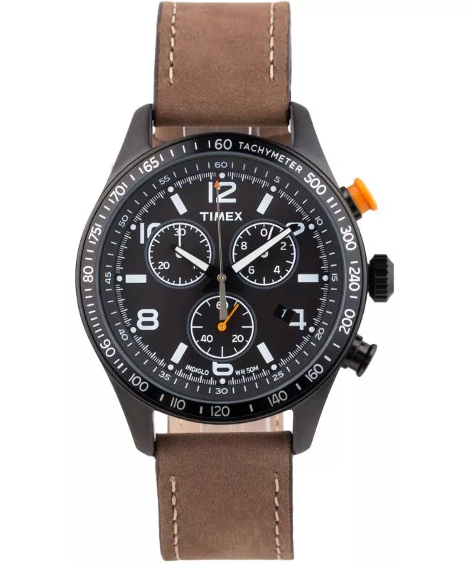Timex Men's Chronograph Blackout Men's Watch T2P905