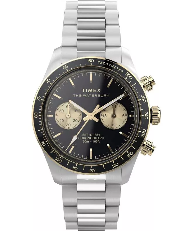 Timex Waterbury Heritage Chronograph watch TW2Y24000