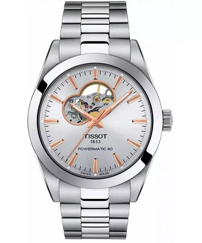 Tissot Gentleman Powermatic 80 Open Heart watch T127.407.11.031.01 (T1274071103101)