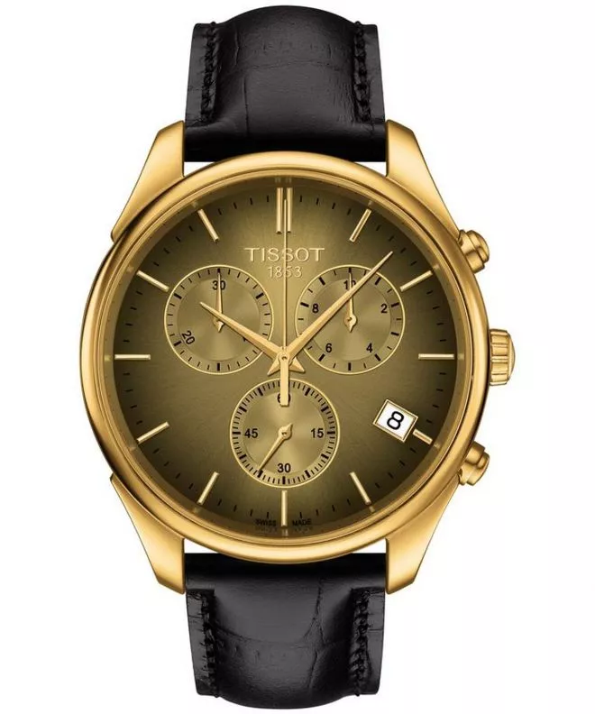 Tissot Vintage Quartz Chronograph Gold 18K watch T920.417.16.291.00 (T9204171629100)