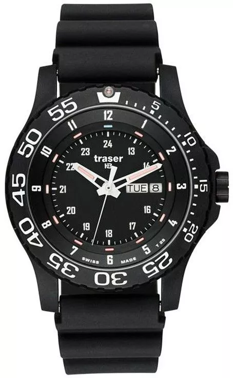 Traser P 6600 Elite Red Men's Watch TS-100378