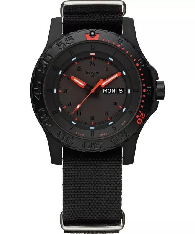 Traser P66 Red Combat Men's Watch TS-104147