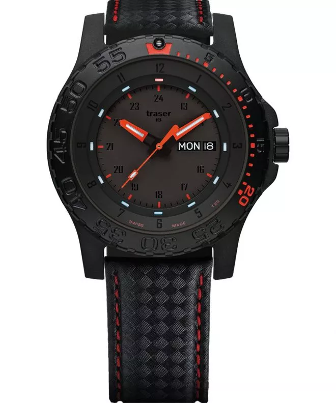 Traser P66 Red Combat Men's Watch TS-105502