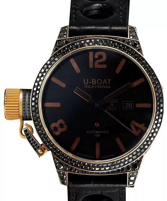 U-BOAT Black Swan Gold 18K watch 8000