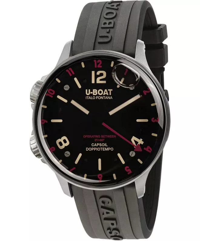 U-BOAT Capsoil Doppiotempo SS watch 8839