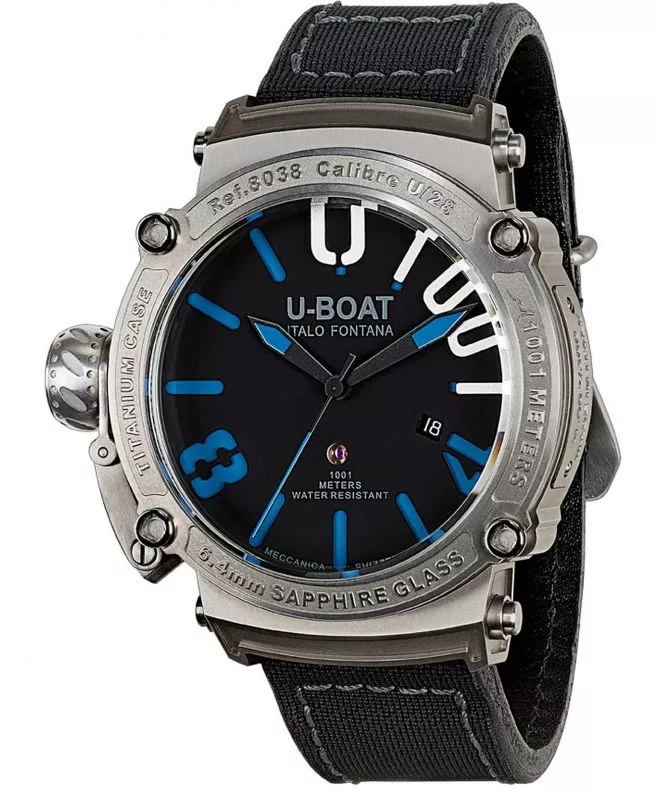 U-BOAT Classico 47 1001 SS BLU Limited Edition watch 8038