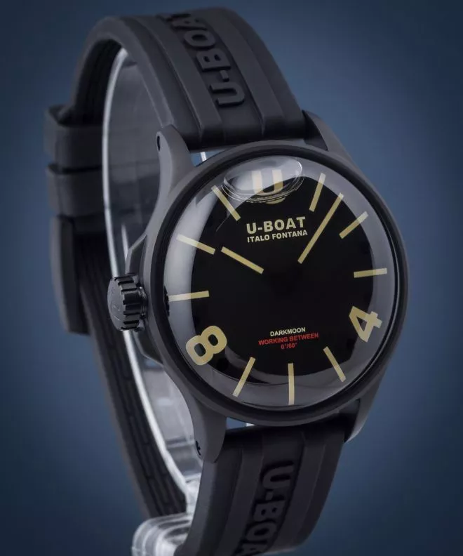 U-BOAT Darkmoon Black IBP watch 9019