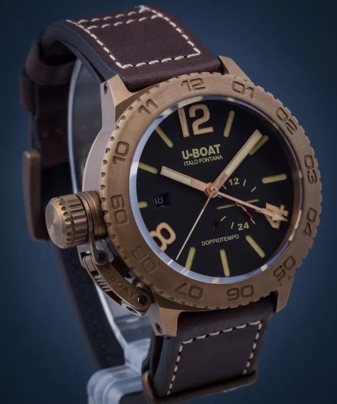 U-BOAT Doppiotempo Bronze watch 9008