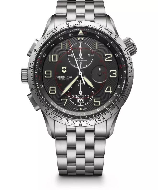 Victorinox Airboss Mach 9 Automatic Valjoux Chronograph Men's Watch 241722