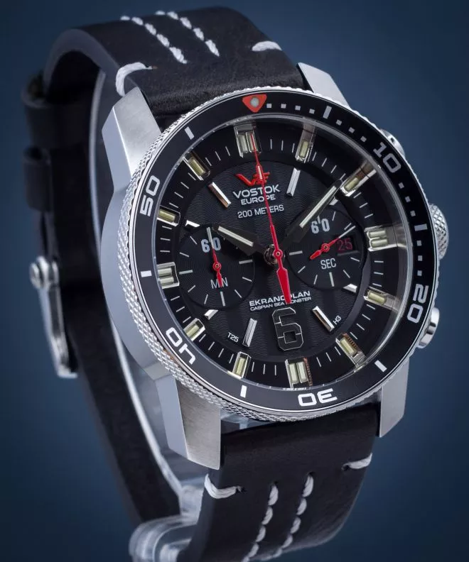 Vostok Europe Ekranoplan Chronograph Men's Watch 6S21-546A508