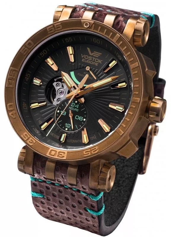 Vostok Europe Energia Rocket Bronze Automatic Men's Watch Limited Edition YN84-575O540