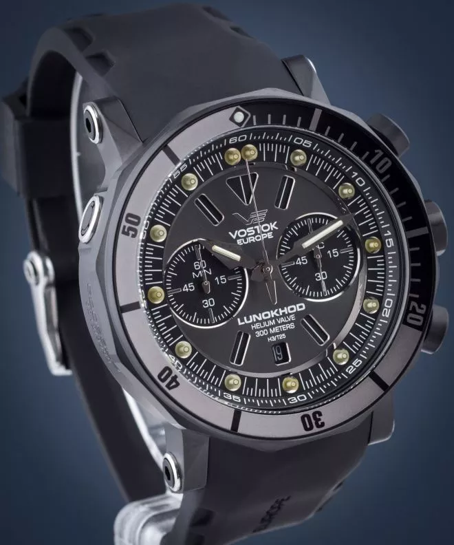 Vostok Europe Lunokhod 2 Grand Chrono Men's Watch 6S21-620E529