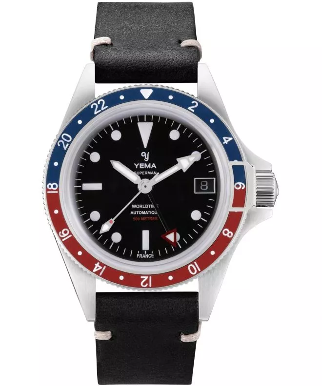 Yema Superman 500 GMT Pepsi watch YGMT22B39-AA62S
