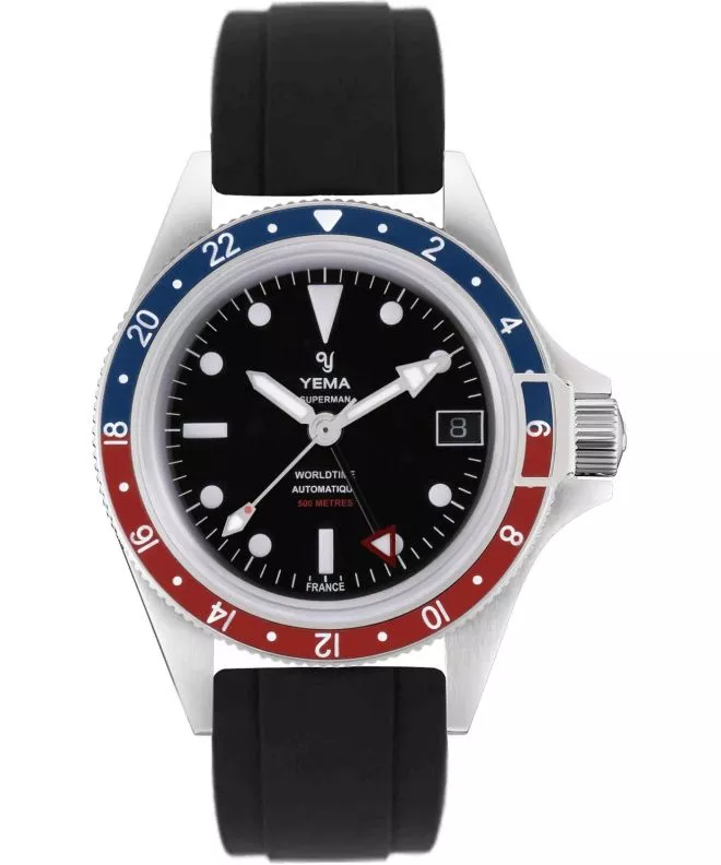 Yema Superman 500 GMT Pepsi watch YGMT22B39-ARBS