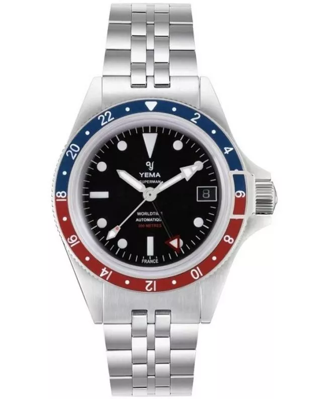 Yema Superman 500 GMT Pepsi watch YGMT22B41-AMS