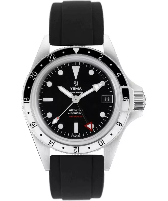 Yema Superman 500 GMT watch YGMT22A41-ARBS