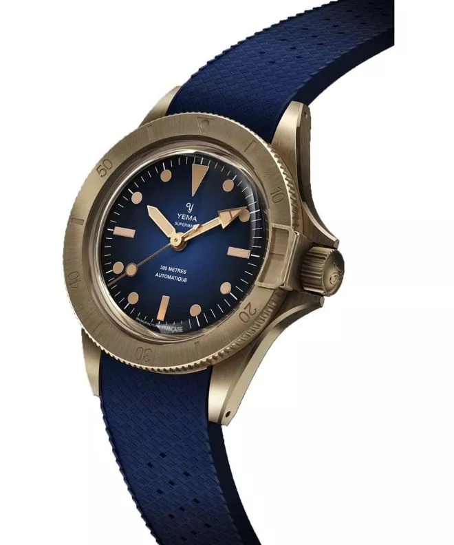 Yema Superman Bronze CMM.10 Blue Limited Edition watch 11.13.35.ZN.U5