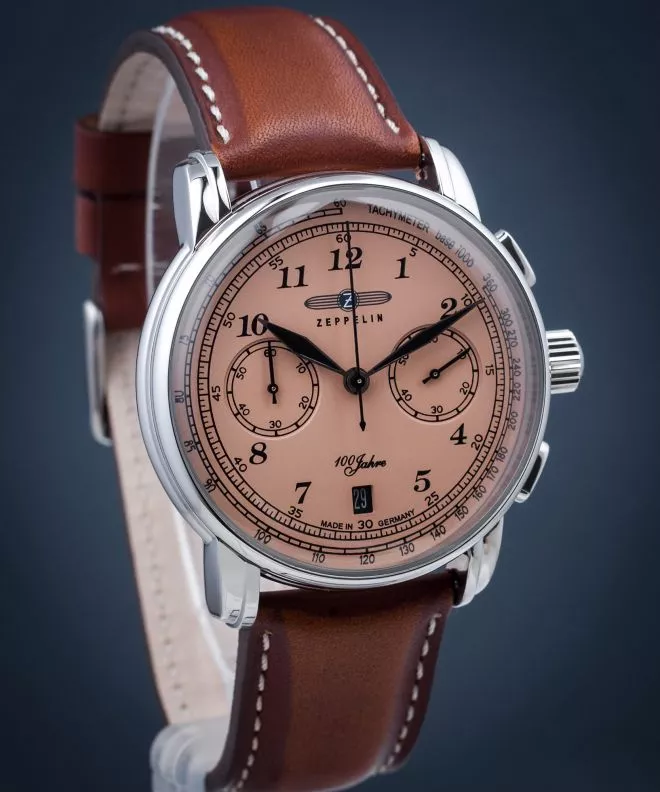 Zeppelin 100 Jahre Chronograph Men's Watch 7674-5
