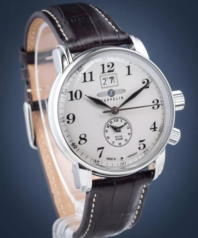 Zeppelin LZ127 Graf Zeppelin Dual Time Men's Watch 7644-5
