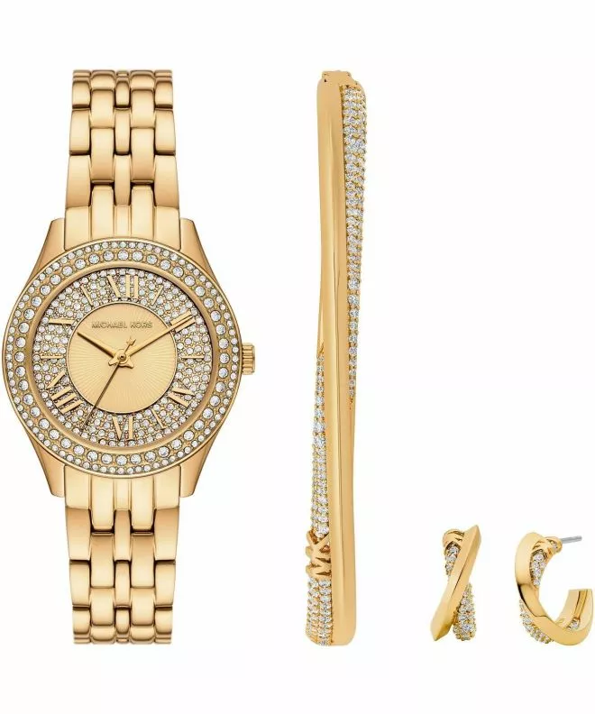 Michael Kors Mini Harlowe SET ladies watch MK4974SET