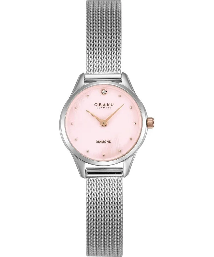 Obaku Denmark Diamond ladies watch V297SXCPMC-PTV
