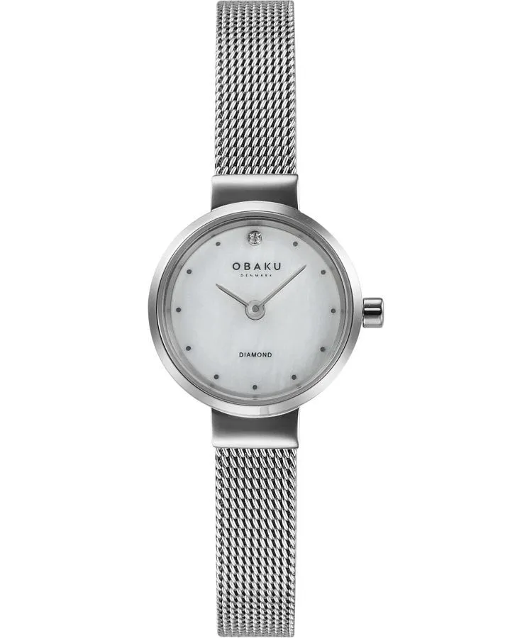 Obaku Denmark Diamond ladies watch V313LXCWMC