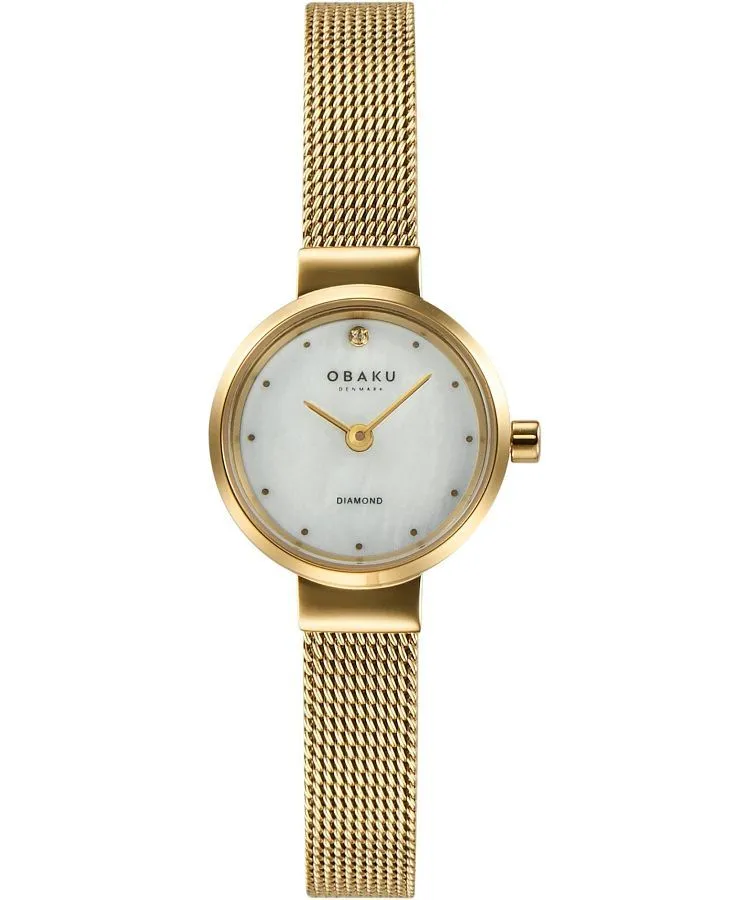 Obaku Denmark Diamond ladies watch V313LXGWMG