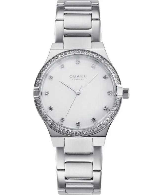 Obaku Denmark Diamond ladies watch V317LECWSC
