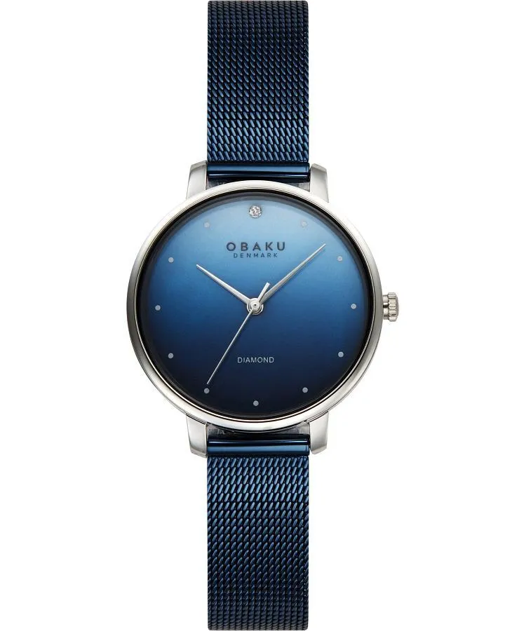 Obaku Denmark Diamond ladies watch V320LXCZML-DL