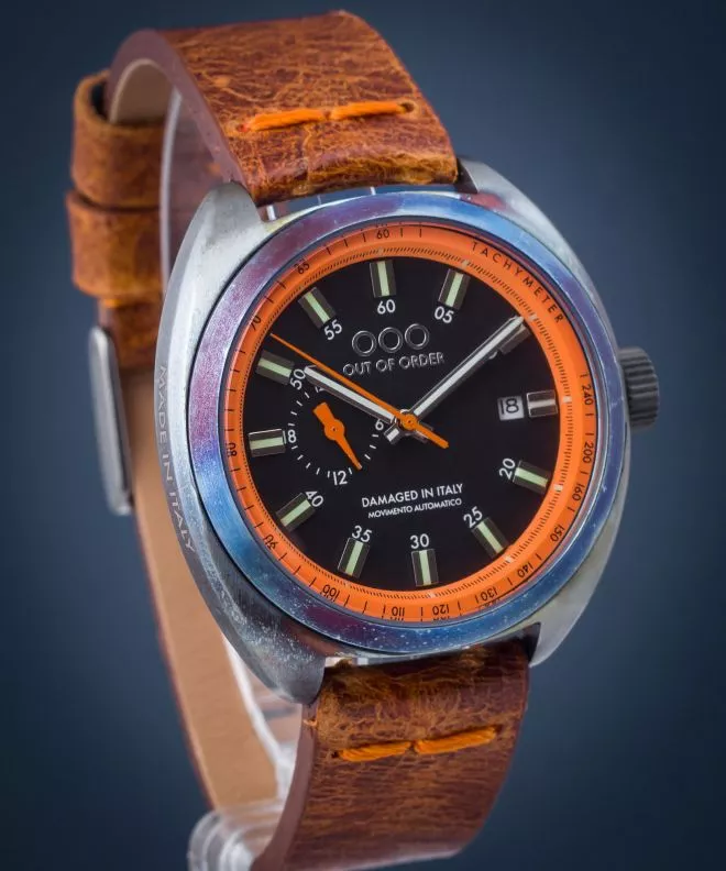 Out Of Order Torpedine Orange Automatic watch OOO.001-5.AR