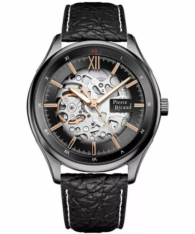 Pierre Ricaud Classic Automatic Skeleton gents watch P60059.S2R6A