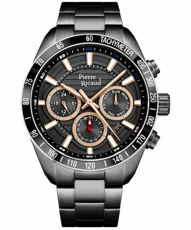 Pierre Ricaud Sapphire gents watch P97031.S1R6QF