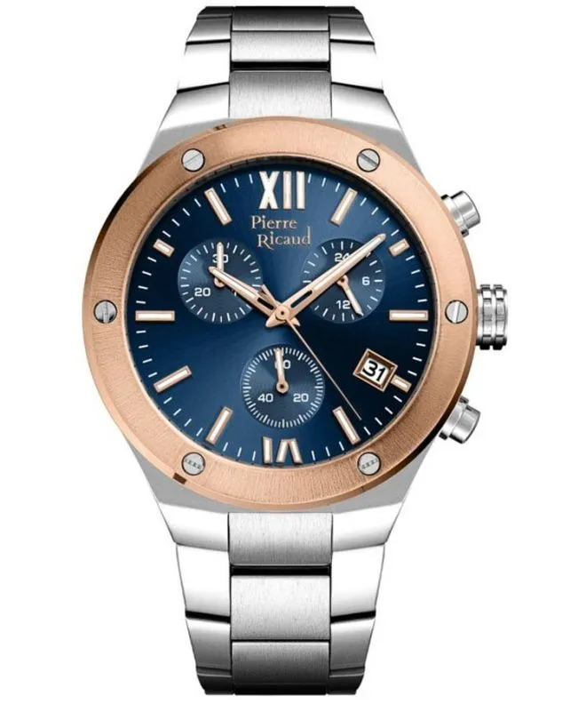 Pierre Ricaud Classic Chronograph gents watch P97046.R1R5CH