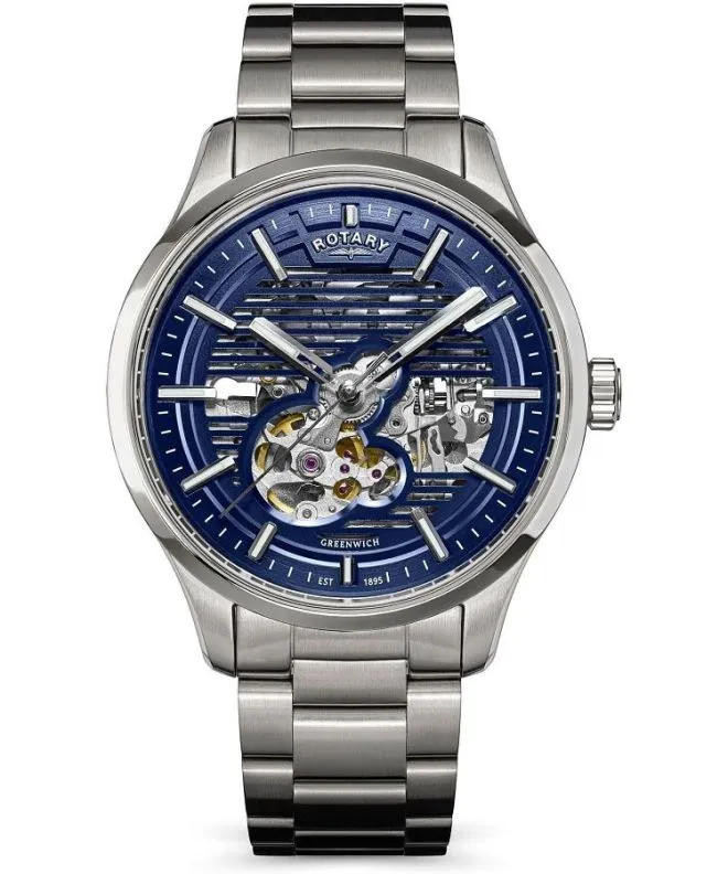 Rotary Greenwich Automatic Skeleton gents watch RGB10073/05