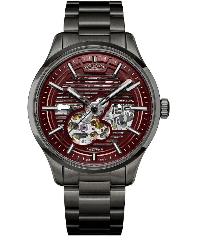 Rotary Greenwich Automatic Skeleton gents watch RGB10076/17