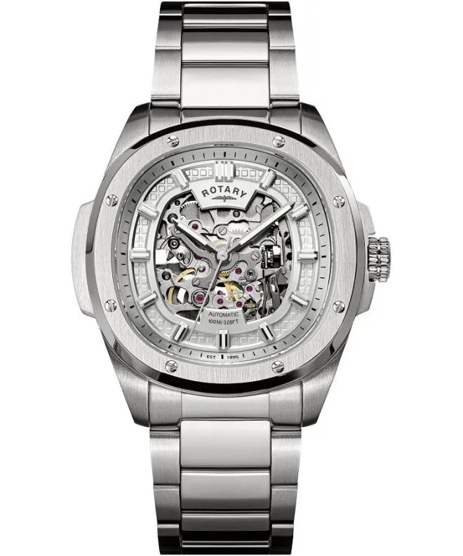 Rotary Apex100 Automatic Skeleton gents watch RGB10079/06