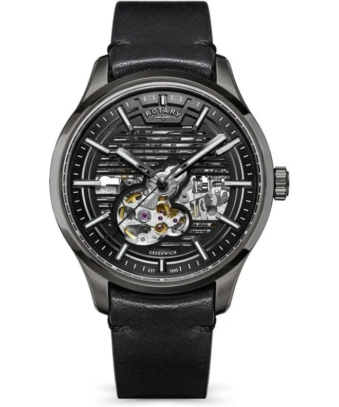 Rotary Greenwich Automatic Skeleton gents watch RGS10078/04