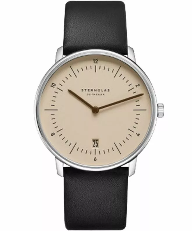 Sternglas Naos Bauhaus gents watch S01-NA54-PR07