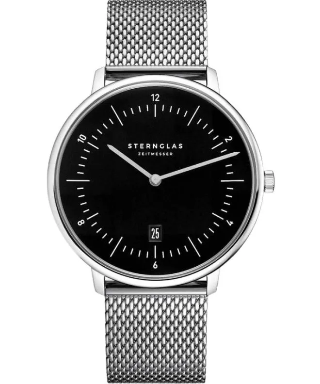 Sternglas Naos XL Bauhaus gents watch S01-NX53-MI04