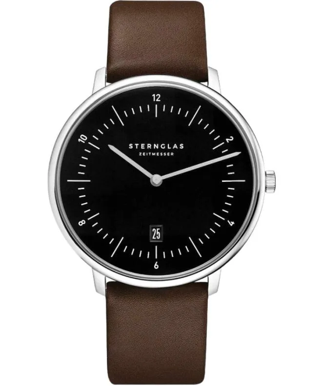Sternglas Naos XL Bauhaus gents watch S01-NX53-PR04