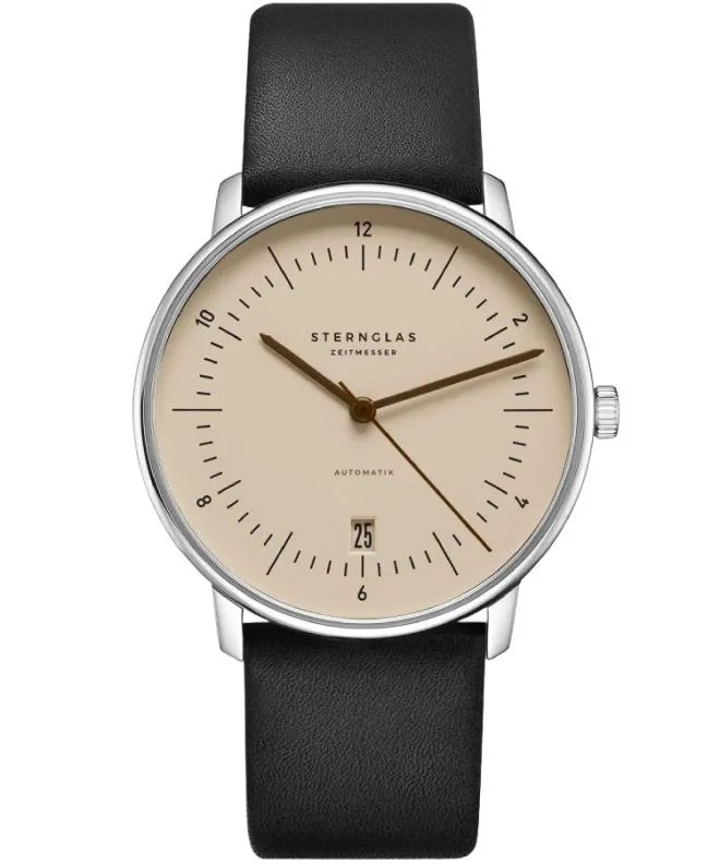 Sternglas Naos Sand Brown Automatic gents watch S02-NA54-PR07