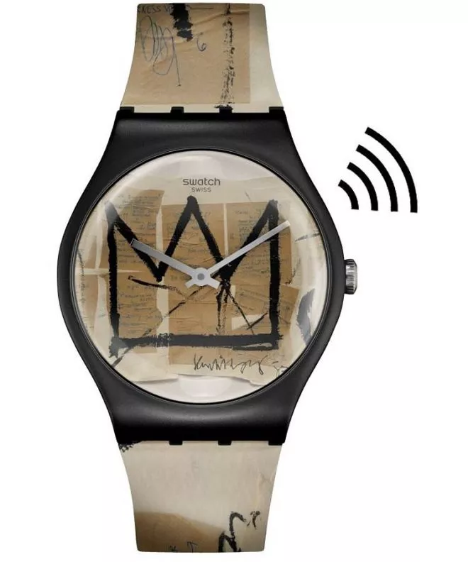 Swatch Basquiat's Pay! watch SVIZ104-5300