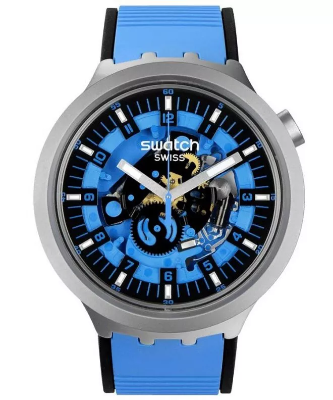 Swatch Big Bold Irony Azure Blue Daze watch SB07S106