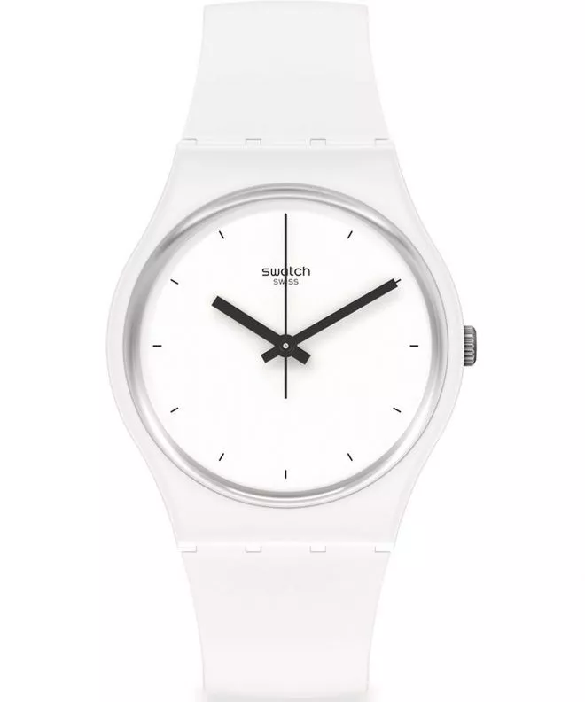 Swatch Bioceramic Think Time White watch SO31W100