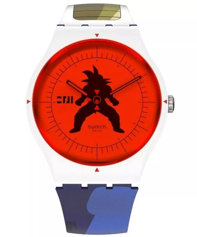 Swatch Dragonball Z Vegeta X unisex watch SUOZ348
