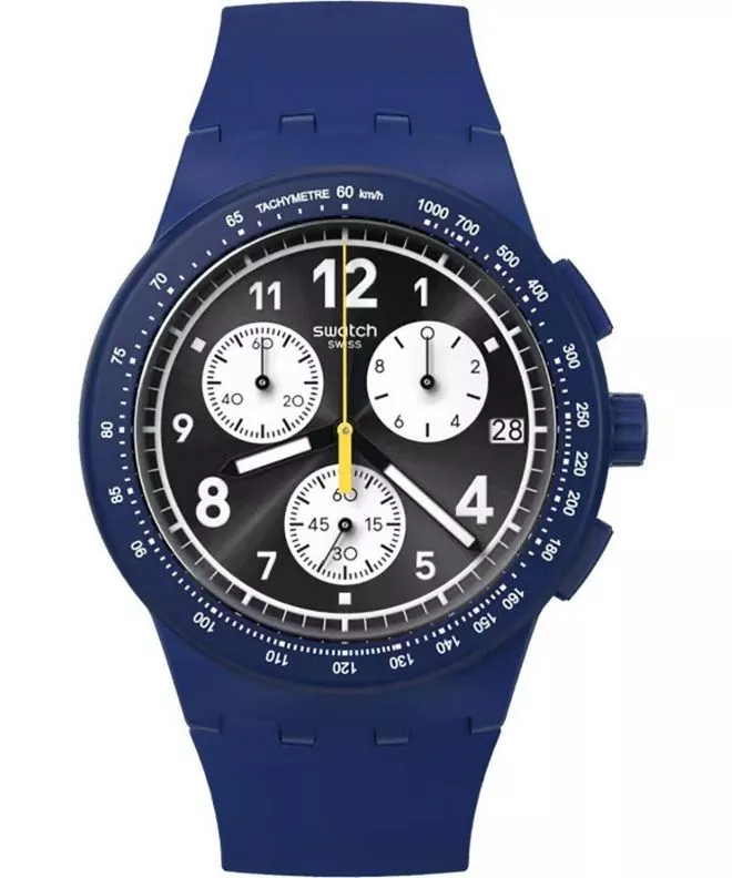 Swatch Nothing Basic about Blue Chrono  watch SUSN418
