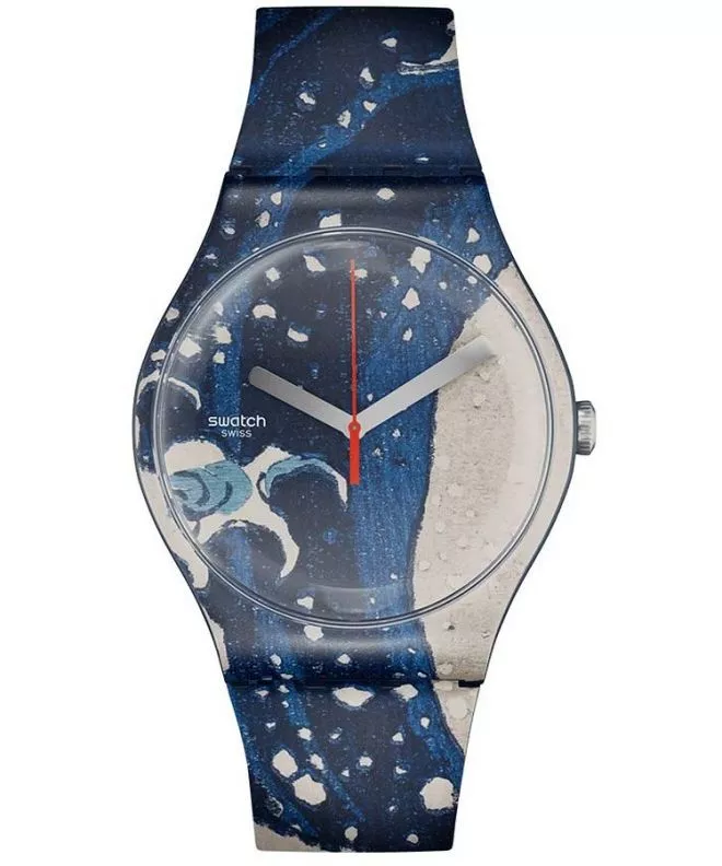 Swatch The Great Wave by Hokusai & Astrolabe watch SUOZ351