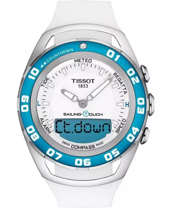 Tissot Sailing Touch Diamond watch T056.420.27.011.00 (T0564202701100)